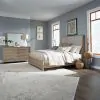 Liberty Furniture 789-BR-CKUB Brentwood - California King Upholstered Bed - Sandstone