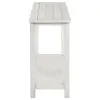 Coaster Fine Furniture 710559 Payne - Wood Entryway Sofa Console Table - White