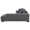 Coaster Fine Furniture 509965 Octavia - Upholstered Sectional Chaise Sofa - Charcoal Gray