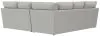 Jackson Furniture Industries 2340/62/42-28 Jackson Furniture Industries 2340/62/42-28 Stockbridge - 2 Piece Sectional With Comfort Coil Seating And 9 Accent Pillows Included - Slate