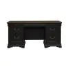 Liberty Furniture 532-HO-JED Meritage - Jr Executive Desk - Aged Charcoal