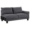 Coaster Fine Furniture 509540B2 Caspian - RAF Loveseat, Box 2 of 2 - Gray