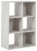 Ashley Furniture EA1811-3X2 Ashley Furniture EA1811-3X2 Paxberry - Six Cube Organizer - Whitewash