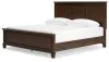 Ashley Furniture B685B4 Danabrin - King Panel Bed - Brown