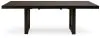 Ashley Furniture D618-35 Neymorton - Rectangular Dining Room Butterfly Extension Table - Dark Grayish Brown