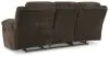 Ashley Furniture 37407/88/94 Ashley Furniture 37407/88/94 Frohn - 2 Pc. - Reclining Sofa, Reclining Loveseat With Console - Chocolate