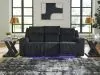 Ashley Furniture PC6420215 Ashley Furniture PC6420215 Forest Lake - Power Reclining Sofa With Adj Headrest - Black