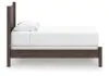 Ashley Furniture PCB2614B14 Ashley Furniture PCB2614B14 Pamytta - Twin Panel Bed - Brown