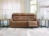 Ashley Furniture PCU1160015A Ashley Furniture PCU1160015A Knightington - Power Reclining Sofa With Audio Seating - Caramel