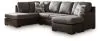Ashley Furniture PC62703S4 Ashley Furniture PC62703S4 Castille Way - 2-Piece Sleeper Sectional With LAF Corner Chaise - Fossil