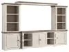 Ashley Furniture W814W1 Havalance - 4 Pc. - Entertainment Center - 67