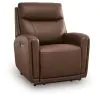 Ashley Furniture PCU1380242A Pincara - Power AutoGlide Recliner With Audio System - Umber