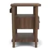 Riverside Furniture 43468 Delia - Accent Nightstand - Nouveau Walnut