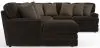 Jackson Furniture Industries 4376/72/75/30-49 Jackson Furniture Industries 4376/72/75/30-49 Mammoth - 3 Piece Sectional With LSF Chaise - Chocolate