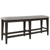 Liberty Furniture 152-C900125B Double Bridge - Counter Bench - Dark Chestnut