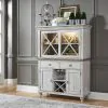 Liberty Furniture 303W-CD-HB Ocean Isle - Hutch & Buffet - Antique White