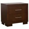 CoasterEssence 200711Q-S5 Jessica - 5 Piece LED Queen Bedroom Set - Cappuccino