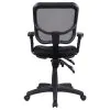 CoasterEssence 800019 Rollo - Upholstered Adjustable Ergonomic Office Chair - Black