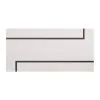 Furniture of America FOA4799C-TABLE Izar - Coffee Table - White / Gun Metal