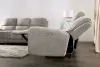 Furniture of America FM62001LG-LV-PM Morcote - Power Loveseat - Light Gray
