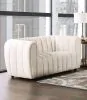 Furniture of America FM61002WH-LV Aversa - Loveseat - Off-White