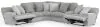 Jackson Furniture Industries 19/34/36/37/38/39-18 Jackson Furniture Industries 19/34/36/37/38/39-18 Abraxas - 6 Piece Upholstered Reclining Sectional With 2 Reclining Seats And Storage Console - Moonstruck