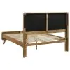 Coaster Fine Furniture 225091KE Robyn - Wood Eastern King Platform Bed - Light Ash
