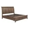 Liberty Furniture 104-BR-QSB Liberty Furniture 104-BR-QSB Twin Lakes - Queen Storage Bed - Chestnut