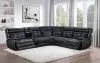 Coaster Fine Furniture 609610PPB1 Hewitt - LAF Dual Power Recliner, Box 1 of 3 - Black