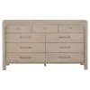 Coaster Fine Furniture 222523 Solano - 9-Drawer Bedroom Dresser Cabinet - Weathered Mango