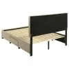 Coaster Fine Furniture 316010Q Wheatland - 4-Drawer Upholstered Queen Storage Bed - Light Brown