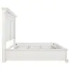 Coaster Fine Furniture 215871KW Mckinney - California King LED Light Panel Bed - Vintage White