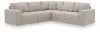 Benchcraft® 18304S5 Benchcraft® 18304S5 Next-Gen Gaucho - 5-Piece Sectional - Gray