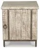 Ashley Furniture A4000506 Laddford - Accent Cabinet - Shelf - Whitewash