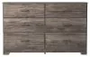 Ashley Furniture B2587-31 Ralinksi - Six Drawer Dresser - Gray