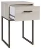 Ashley Furniture EB1864-291 Socalle - One Drawer Night Stand - Vinyl-Wrapped - Light Natural