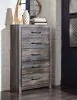 Ashley Furniture B211/31/36/46/56/60(2)/69/B100-14 Ashley Furniture B211/31/36/46/56/60(2)/69/B100-14 Drystan - King Bookcase Bed With 4 Storage Drawers - 8 Pc. - Dresser, Mirror, Chest, King Bed - Multi
