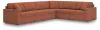 Ashley Furniture 92102S63 Ashley Furniture 92102S63 Modmax - 6-Piece Sectional With Laf Corner Chair And Raf Corner Chair - Spice