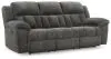 Ashley Furniture 37406/88/94 Frohn - 2 Pc. - Reclining Sofa, Reclining Loveseat With Console - Graphite