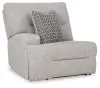 Ashley Furniture 93605S10 Ashley Furniture 93605S10 Acklen Place - 3-Piece Power Reclining Sectional With Storage Console - Pewter