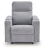 Ashley Furniture PC9930642A Pineland - Glider Power Recliner With Audio System - Pewter