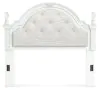 Ashley Furniture PCB1819-187 Kozlani - Full Upholstered Panel Headboard - White