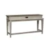 Liberty Furniture 824-OT6836 Heartland - Console Bar Table - Antique White / Tobacco Tops