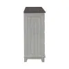 Liberty Furniture 237-BR31 River Place - 2 Door 9 Drawer Dresser - Riverstone White & Tobacco