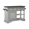 Liberty Furniture 244-AT3000 Magnolia Manor - Bar Cart - Antique White
