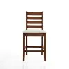 New Classic D1652B-22 New Classic D1652B-22 Pascal - Ladderback Counter Chair (Set of 2) - Walnut