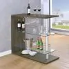 CoasterEssence 100156 Prescott - Rectangular Home Bar Table - Weathered Gray