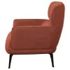 Coaster Fine Furniture 903081 Andrea - Upholstered Crecent Arm Accent Chair - Orange