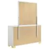 Coaster Fine Furniture 222933M Marceline - 6-Drawer Dresser With Mirror - White