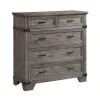 Intercon FG-BR-N4905M-STE-C Intercon FG-BR-N4905M-STE-C Forge - Media Chest - Brushed Steel